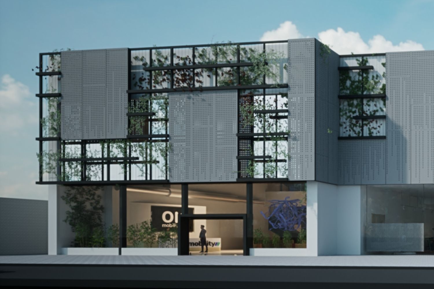 vertical garden mallorca - ok mobility - render - 1500